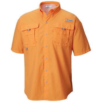 Pánské Košile Columbia PFG Bahama II Short Sleeve Oranžové OZXJPF679